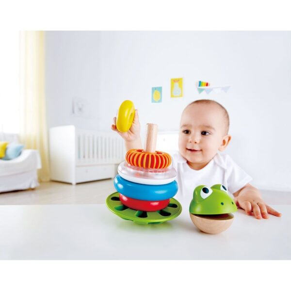 Hape – Mr. Frog Stacking Rings