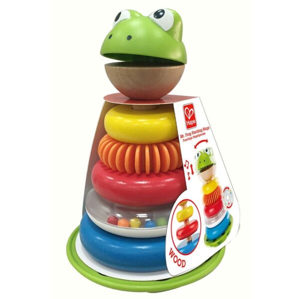 Hape – Mr. Frog Stacking Rings