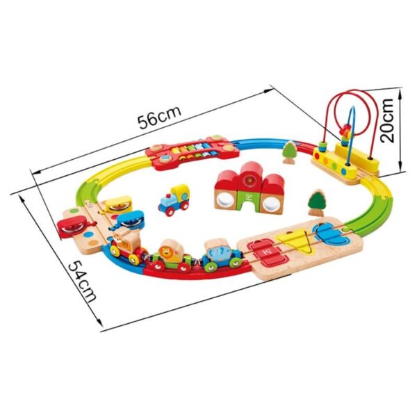 Hape – Rainbow Puzzle Railway