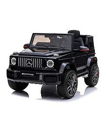 Mercedes-Benz C63 12V Electric Ride-On SUV Car for Kids – Black - Licensed, Remote Control, Music, LED Lights
