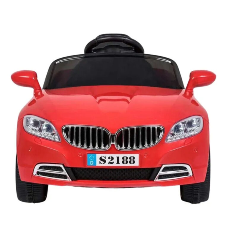 BMW Coupe Style 12V Electric Ride-On Car for Kids – Red