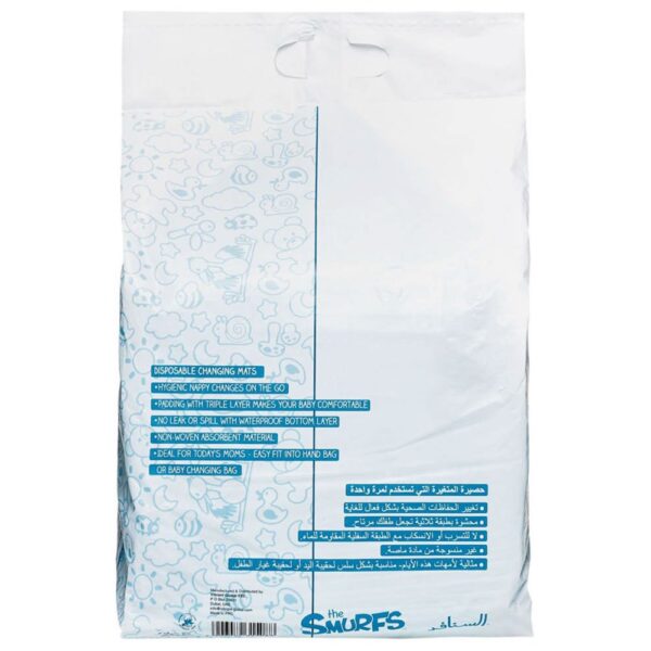 Smurfs – Disposable Changing Mats 30 Pcs – (Pack of 2)