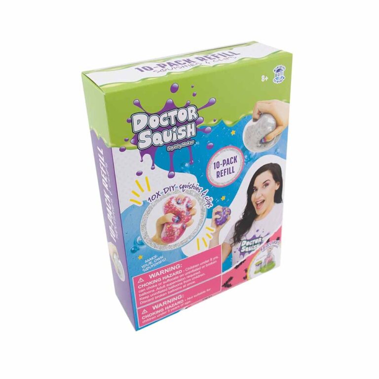 Doctor Squish - Squishy Pack Refill V2 - 10 Balloons + Clips