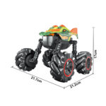 Bricstar – Transformable Drifting Stunt RC Cars – Dinosaur