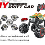 Bricstar – Transformable Drifting Stunt RC Cars – Dinosaur