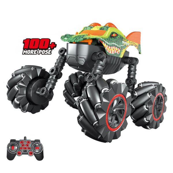 Bricstar – Transformable Drifting Stunt RC Cars – Dinosaur