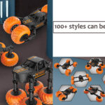 Bricstar – Transformable Drifting Stunt RC Cars – Dinosaur