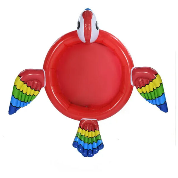 Buddiez – Kids Inflatable Tub – Parrot – Red