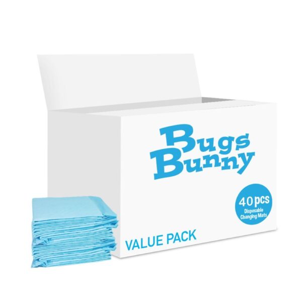 Bugs Bunny Disposable Changing Mats Value Pack – 100 Piece