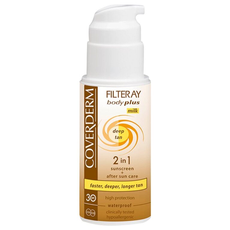 Coverderm - Filteray Body + Deep Tan Milk SPF 30 -100ml