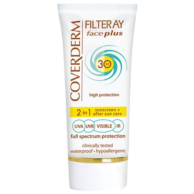 Coverderm - Filteray Face + Normal SPF 30 - Soft Brown - 50ml