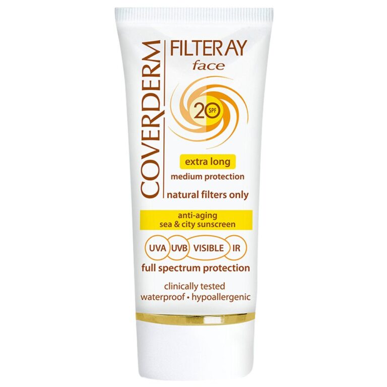 Coverderm - Filteray Face SPF 20 - Soft Brown - 50ml