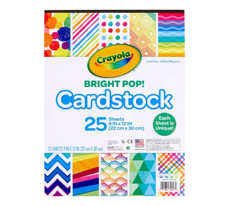 Crayola - Bright Pop Card Stock 25 Ct