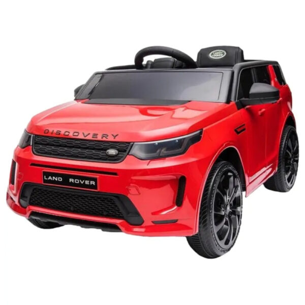 Discovery 12V Ride-On Car for Kids – Red – Electric SUV-Style Vehicle with Remote Control, LED Lights & Music