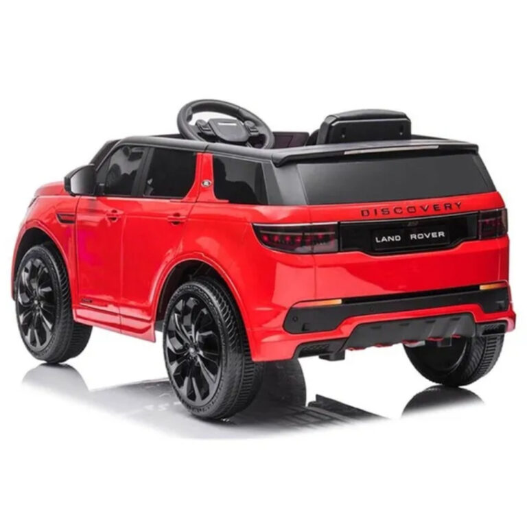 Discovery 12V Ride-On Car for Kids – Red - Electric SUV-Style Vehicle with Remote Control, LED Lights & Music