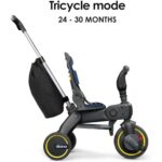 Doona Liki Trike S3 Deep Blue – Premium Foldable Toddler Trike & Travel Tricycle
