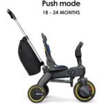 Doona Liki Trike S3 Deep Blue – Premium Foldable Toddler Trike & Travel Tricycle