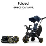 Doona Liki Trike S3 Deep Blue – Premium Foldable Toddler Trike & Travel Tricycle