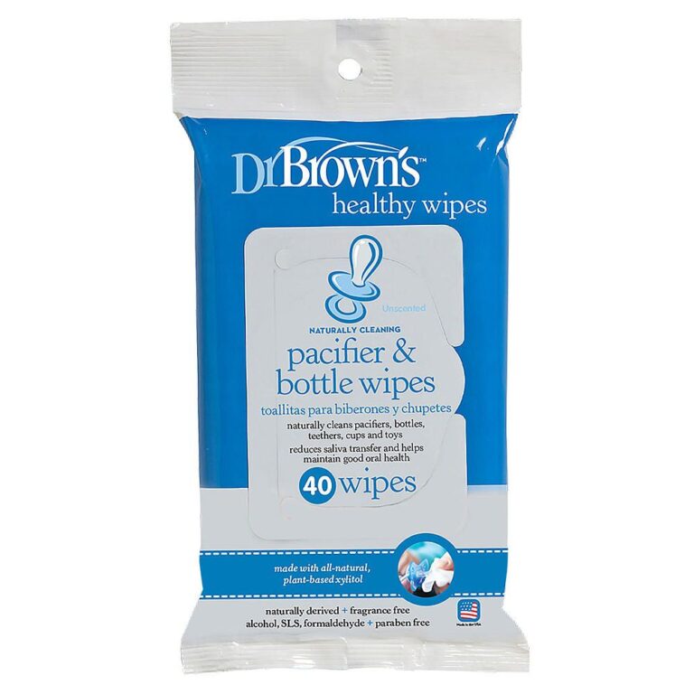Dr. Browns Pacifier & Bottle Wipes - 40pcs