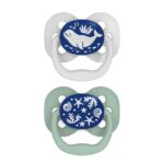 Dr. Browns – Advantage Pacifier Stage 1 Glow in the Dark – Blue (Pack of 2)
