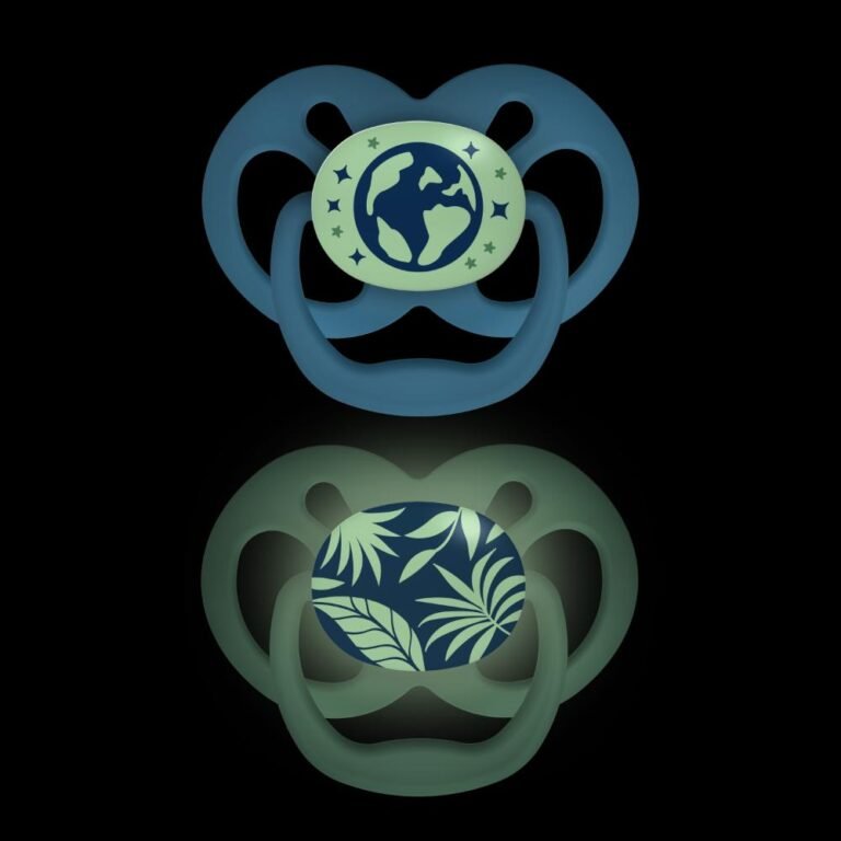 Dr. Browns - Advantage Pacifier Stage 2 Glow in the Dark - Blue (Pack of 2)