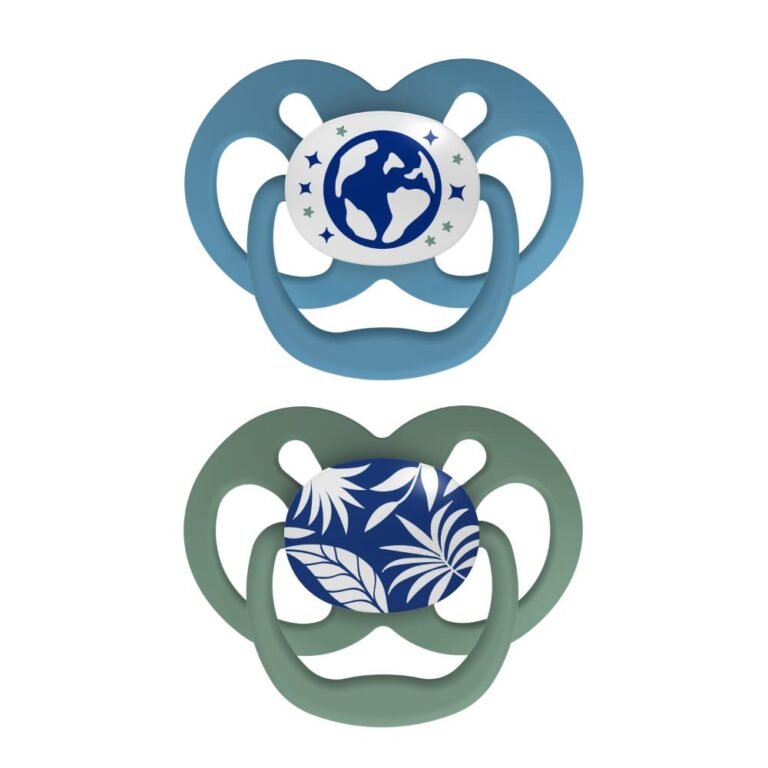 Dr. Browns - Advantage Pacifier Stage 2 Glow in the Dark - Blue (Pack of 2)