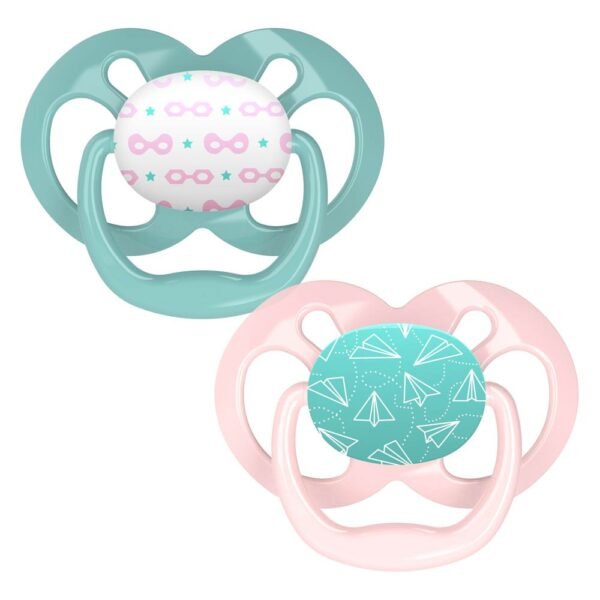 Dr. Browns – Advantage Pacifier – Stage 2 – Pink – Pack of 2