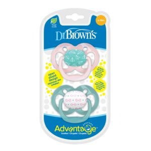 Dr. Browns – Advantage Pacifier – Stage 2 – Pink – Pack of 2