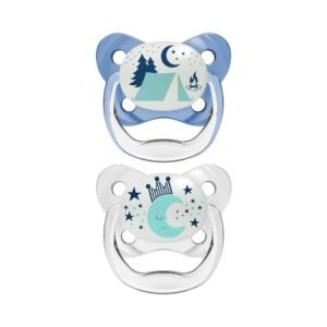 Dr. Browns – Prevent Butterfly Shield Soother – Stage 1 – Pink (Pack of 2)