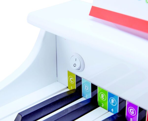 Hape – Deluxe Grand Piano / White Musical Toy