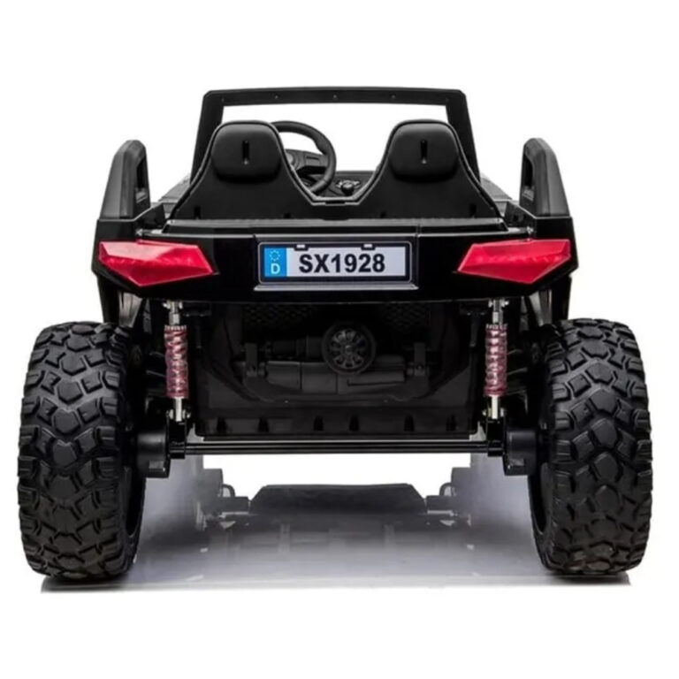 Electric 4x4 Ride-On Buggy Car for Kids – 24V Battery Powered – Black