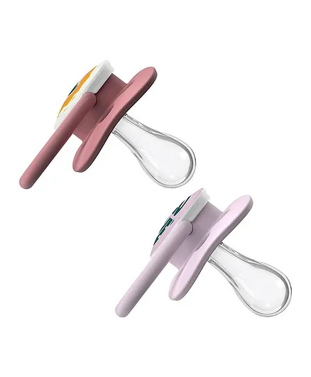 Dr. Browns - Advantage Pacifier - Stage 1 - Pink - Pack of 2