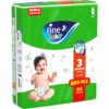 Fine – Absorbent Open Baby Med Double Lock Supernova(Bale Of 84X2)