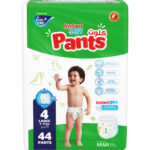 Fine – Absorbent Baby Pull Up Fine Easy Ons Lrg 44X3 Instant Dry Pants Spl Pr – 44 Pcs