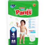 Fine – Absorbent Baby Pull Up Fine Easy Ons Lrg 44X3 Instant Dry Pants Spl Pr – 44 Pcs