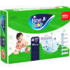 Fine – Absorbent Open Baby Large Double Lock Supernova(Bale Of 74X2)