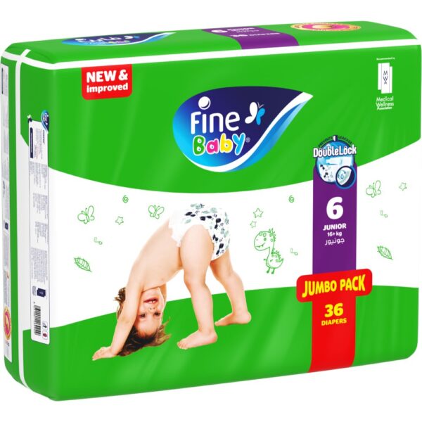 Fine – Absorbent Open Baby Jun Double Lock Supernova(Bale Of 36X4)