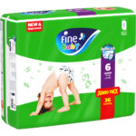 Fine – Absorbent Open Baby Jun Double Lock Supernova(Bale Of 36X4)