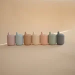 Mushie – Silicone Sippy Cup Pale Daffodil