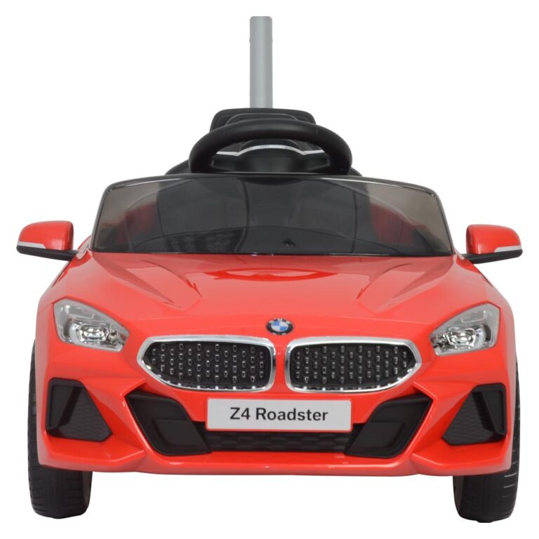 BMW Z4 Roadster Push Car for Kids – Red - Officially Licensed Ride-On with Handle