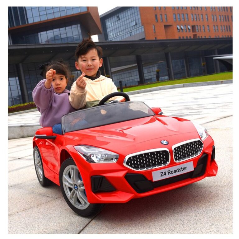 BMW Z4 12V 2-Seater Kids Electric Ride-On Car – Red