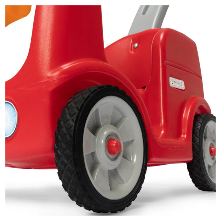 Simplay3 Roll & Stroll Quiet Ride Push Car 1.5-4 years, Red
