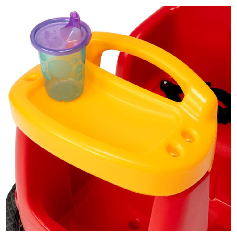 Simplay3 Roll & Stroll Quiet Ride Push Car 1.5-4 years, Red