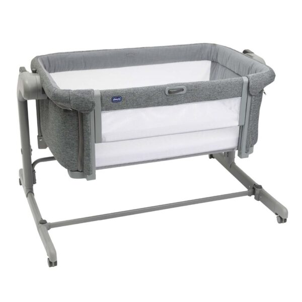 Chicco Next2Me Twins Co-sleeping Crib 0-6m, Magnet Grey
