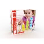 Hape – Counting Stacker Wooden Blocks Building Puzzle 11pcs