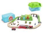 Hape – Countryside Train Bucket Railway Set – 41 Pieces