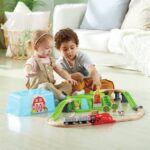 Hape – Countryside Train Bucket Railway Set – 41 Pieces