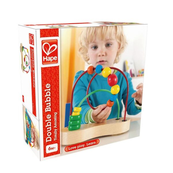 Hape – Double Bubble Wooden Bead Maze