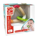 Hape – Double Triangle Teether – With Tag