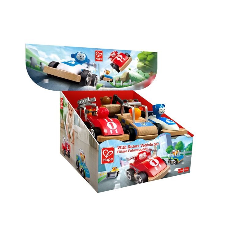 Hape - Wild Riders Vehicle - Police Car